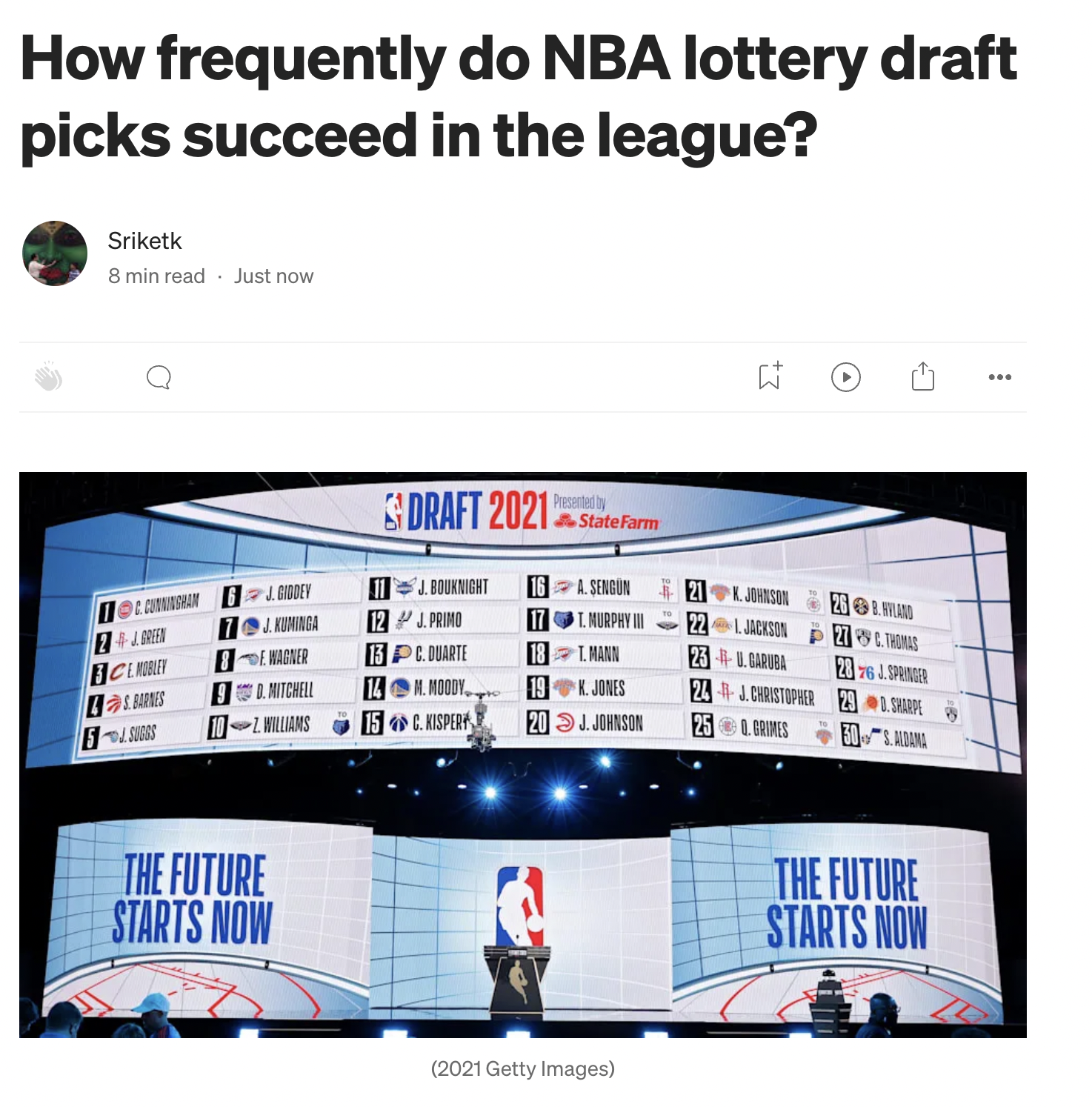 NBA Lottery Analysis
